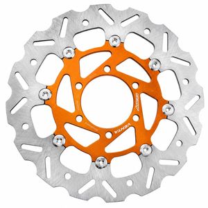 สำหรับ KTM Duke 390 ปี 2017-2023 จานเบรกหน้าแบบลอยตัว - โครงสร้างอะลูมิเนียม เหล็ก และพลาสติกแบบใหม่ - Product Image 2