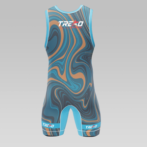 Combinaison de lutte pour hommes, uniforme personnalisé, sublimation, ajustement extensible, vente en gros, combinaison respirante de lutte de haute qualité - Product Image 2