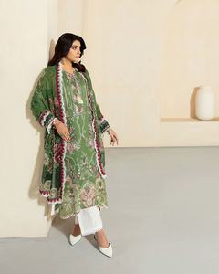 AJM Trade House 5559 Designer ethnique pakistanais femmes Salwar costumes soie formelle et Georgette lourde pour les fêtes - Product Image 4