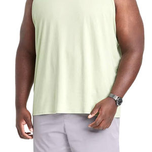 Camiseta sin mangas personalizada a precio barato para hombre, ropa deportiva de Color sólido, camisetas sin mangas personalizadas para gimnasio para hombre hechas en Pakistán - Product Image 5