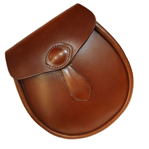 Sporran écossais sur mesure de haute qualité, chaîne de sporran en cuir haut de gamme pour kilt, ceinture, tout neuf, traditionnel écossais - Product Image 5