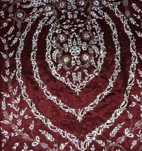 Designer moderne non cousu brodé à la main beaux costumes coûteux pour les femmes fêtes de style traditionnel indien à la mode - Product Image 2