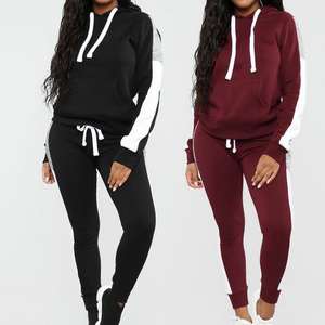 Conjunto de 2 piezas de chándal estampado personalizado OEM para hombre, trajes para correr, conjunto de dos piezas de chándal de lana transpirable para invierno y primavera al por mayor - Product Image 4