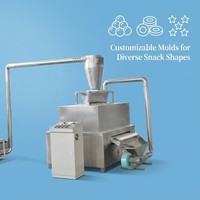 Machine à fabriquer des flocons de maïs à double extrudeur, ligne de production automatique de céréales pour le petit-déjeuner, ligne de production de collations à base de maïs