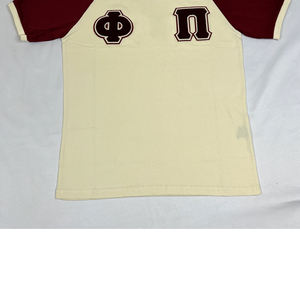 Camiseta de Manga Corta con Letras Griegas de Alta Calidad de la Hermandad IOTA PHI THETA para Mujer, Ropa Universitaria de Fraternidad/Sororidad Griega - Product Image 4