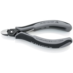 คีมตัดด้านข้าง KNIPEX Precision Electronics ขนาด 125 มม. รุ่น 2 ขอบตัดเฉียง ไม่ขัดเงา - Product Image 3