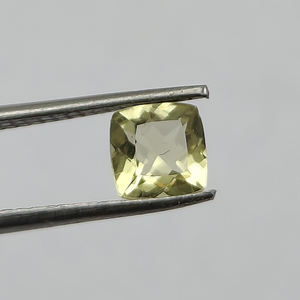 Alta calidad 0.72cts Limón Topacio Piedras preciosas sueltas 5x5mm Cojín amarillo natural Faceta Iroc Ventas Fabricante superior Proveedor - Product Image 4