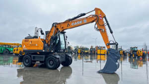 Excavatrice sur pneus hydraulique CASE d'occasion, 30 tonnes, machine de terrassement lourde, pièces industrielles 20 tonnes, haute performance - Product Image 6
