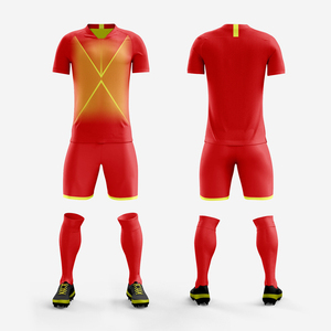 เสื้อสโมสรฟุตบอลมืออาชีพสำหรับฝึกซ้อมชุดกีฬาแขนเสื้อ - Product Image 4