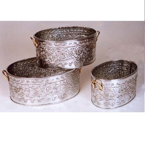 Customized Size Planter <b>Pot</b> <b>for</b> Stairs Decorating Tea Stalls & Coffee Shops Decor Planter <b>Pot</b> Supplier & Manufacturer By India - Product Image 2