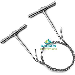 Offre Spéciale DAVICON Ensemble de scie manuelle GIGLI en acier inoxydable (poignées et fils) Instruments chirurgicaux orthopédiques - Product Image 6