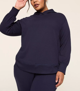 Ensemble de sweat à capuche grande taille en molleton de coton de haute qualité pour femmes ensemble de pantalons de survêtement et de sweat à capuche imprimés lavés à l'acide du Bangladesh - Product Image 4
