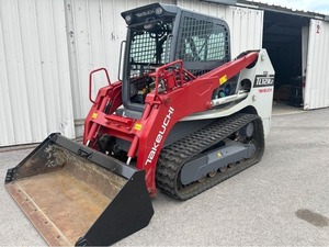 2022 Takeuchi TL12R2 Skid Steer Loader Utilisé Mini Chargeur Avant Moog Pompe Hydraulique Noyau Composants du Moteur Intact 200 Tonnes Évalué - Product Image 3