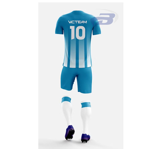 ชุดฟุตบอลคุณภาพสูง พิมพ์ลายบนผ้าฟลีซ น้ำหนักเบา ระบายอากาศได้ดี แห้งเร็ว - Product Image 3