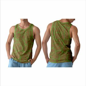 Nouveau Design 100% coton hommes débardeur Vintage lavé hommes Fitness sans manches chemise Gym débardeur dans chaque saison - Product Image 2