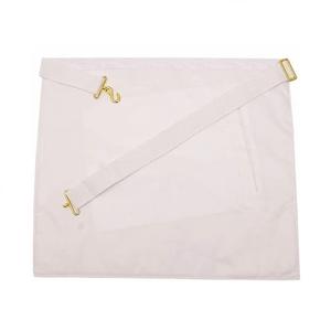 Venta al por mayor bordado Masonic Regalia Delantal, Masonic Lodge Officer Delantales Set, Estuche, Faja y Masonic Crown Cap Todos disponibles - Product Image 2