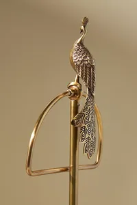 Ensemble de porte-serviettes en acier inoxydable et laiton Offre Spéciale finition brossée murale pour salle de bain ou cuisine pour hôtels - Product Image 3