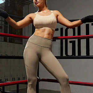 สปอร์ตบราระบายอากาศได้ดีดีไซน์ใหม่สำหรับผู้หญิงแห้งเร็วและไร้รอยต่อ - Product Image 6