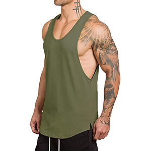 Débardeur de sport personnalisé avec logo, sans manches, pour la course à pied, la musculation, le bodybuilding, débardeurs à séchage rapide, veste de sport, débardeur pour homme - Product Image 1