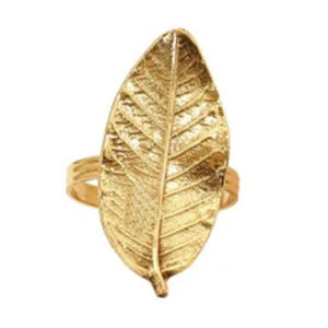 Anneaux de serviette dorés en métal, élégants, best-sellers, personnalisés en design, fantaisie, plaqués or de haute qualité - Product Image 5