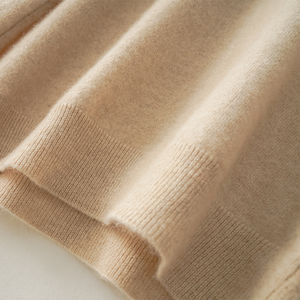 2025 otoño nueva llegada moda señora cuello simulado manga de murciélago tamaño libre suéteres cortos de Mohair - Product Image 2