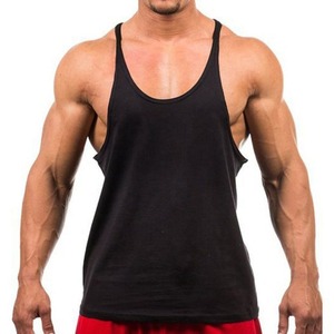 Débardeurs en coton pour hommes, sports d'été, fitness, vente en gros, conception sans couture, logo personnalisé, musculation, compression - Product Image 4