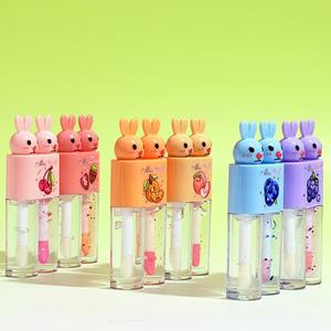 Brillo Labial Miss Look Cute Rabbit Fruit, Aceite Labial Hidratante de Larga Duración, Brillo Transparente con Destellos, Color Labial Líquido Humectante - Product Image 5