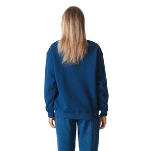 เสื้อสเวตเชิ้ตผ้าฝ้ายฟลีซผู้หญิงคลาสสิกแขนยาวคอกลมลำลองสำหรับความสบายในชีวิตประจำวัน ใส่ในฤดูหนาว และสไตล์ทันสมัย - Product Image 4