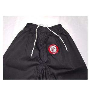 ¡Venta directa de fábrica! ¡Karate Gi de algodón polivinílico negro ligero con cinturón de pantalón blanco, ropa de artes marciales a precios con descuento! - Product Image 6