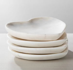 ถาดเสิร์ฟช็อกโกแลตและผลไม้พร้อมด้ามทองเหลืองถาดเสิร์ฟสีหินอ่อนสีชมพู - Product Image 2