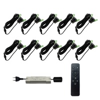 Projecteur encastré LED mini 12V 3W pour extérieur, idéal pour terrasse, toit, hiver – Lot de 10 pour véranda – Meilleures ventes de décoration de jardin