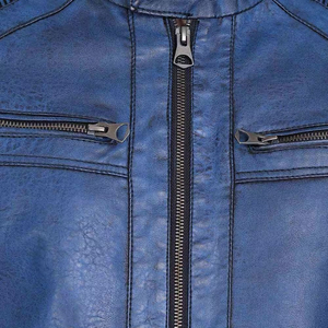 Veste en cuir chaude d'hiver pour hommes du dernier style du fabricant pakistanais 2025 Logo personnalisé imprimé avec col montant - Product Image 6