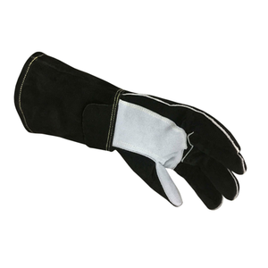 Nouveaux gants de soudage en cuir de conception | Manchette longue, gants de travail résistants au feu et de sécurité fabriqués au Pakistan - Product Image 5