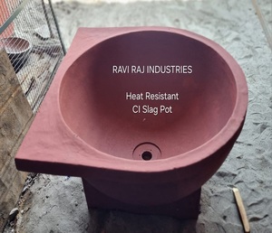 Pot à scories en fonte Équipement résistant à l'usure et à la chaleur haute performance pour pulvériser la fonderie de zinc en aluminium et l'industrie métallurgique - Product Image 2