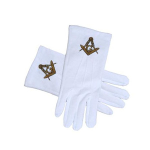 Guantes de cuero Proveedores de guantes de cuero masónicos de cuero precio al por mayor - Product Image 1