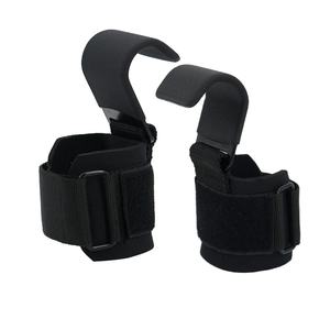 Poignées et crochets de musculation en néoprène haute résistance avec sangles de poignet, antidérapantes, respirantes, protection professionnelle - Product Image 2