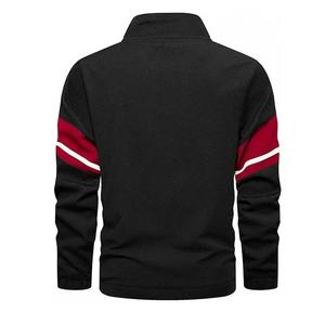 Ropa deportiva de invierno para hombre de talla grande hecha a medida, chándal informal transpirable, cuello levantado, Logo, Jogging, tela de poliéster de todos los colores - Product Image 3