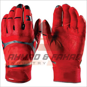 A & F Industry Gants de frappeur de softball respirants en cuir de chèvre résistant à l'usure de haute qualité Gants de frappeur de baseball - Product Image 4