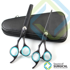 Ensemble de ciseaux à lame en acier inoxydable professionnels pour l'alimentation manuelle de toilettage de chiens de compagnie avec fonction lavable prise américaine usage domestique - Product Image 3