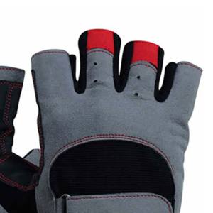 Gants d'haltérophilie d'entraînement Protection de la paume Gants de musculation sûrs Gants d'entraînement de levage de puissance Conception OEM pour adultes - Product Image 2