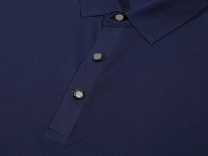 Venta al por mayor de calidad superior Logo Polos Dry Fit Golf manga corta Camiseta humedad Wicking cuello Casual hombres Polos - Product Image 4