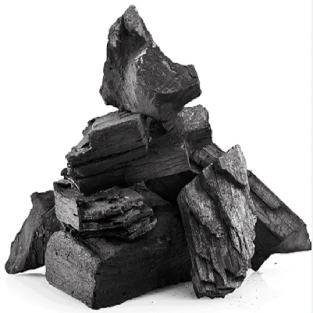 하이 퀄리티 기계로 만든 연탄 단단한 나무 검은 숯 톱밥 bbq 숯 육각형