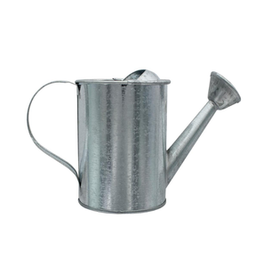 กระป๋องโลหะพร้อมคอและที่จับสีเหลืองอุปกรณ์ทำสวนแบบวินเทจออกแบบโลโก้ได้ตามต้องการ - Product Image 3