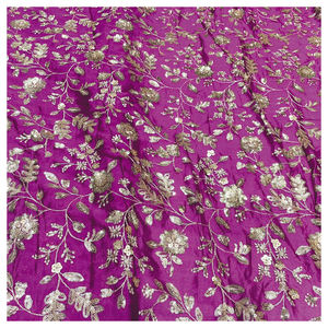 Tissu non tissé de qualité supérieure avec broderie lourde et perles, anti-déchirure, respirant, antistatique, pour vêtements de mode, mariages et garçons - Product Image 5