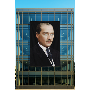 Vintage Atatrk Wall <b>Poster</b> on Rachel Fabric AS0297 - Product Image 1