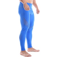 Pantalones de Compresión, Leggings Deportivos para Hombre, para Fitness, Baloncesto, Yoga, Entrenamiento, Jogging, Ejercicio, Gimnasio, Poliéster