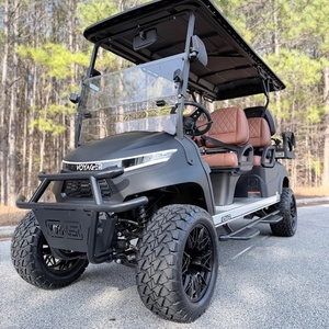 Envío Inmediato: Voyager Patriot Elevado para 6 Pasajeros con Mejoras, Batería de Litio de 72V, Color Negro Mate, 3 Años de Garantía, Origen EE. UU., Industrial, DIY - Product Image 1