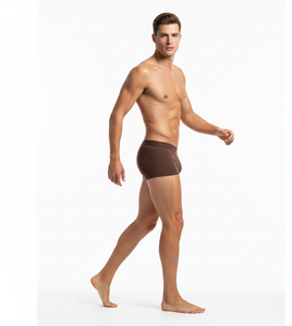 Calzoncillos de Algodón para Hombre EarthCraft Marrón, Tejido Suave, Elástico y Transpirable que Ofrece Comodidad Equilibrada para el Día a Día - Product Image 5
