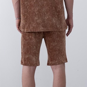 Dernière conception Meilleure vente Vêtements décontractés de haute qualité pour hommes Short lavé à l'acide Respirant Été 100% Short en coton pour hommes - Product Image 2