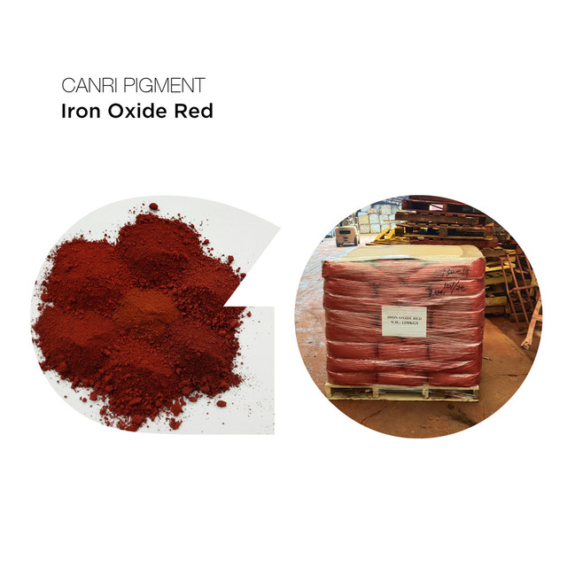Iron Oxide Red 110 120 130 180 190  Trioxide Coloring Concrete Pigment Colorant of Concrete Brick Cement